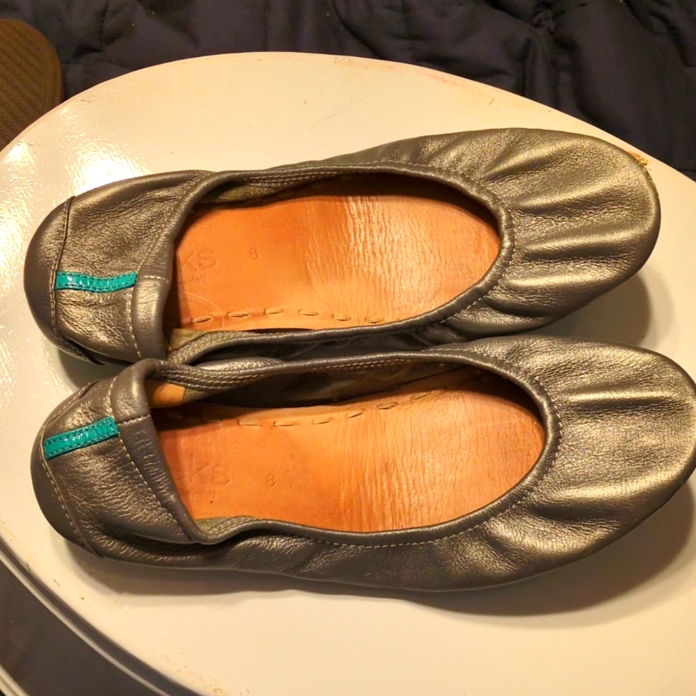 Tieks Silver Size 8